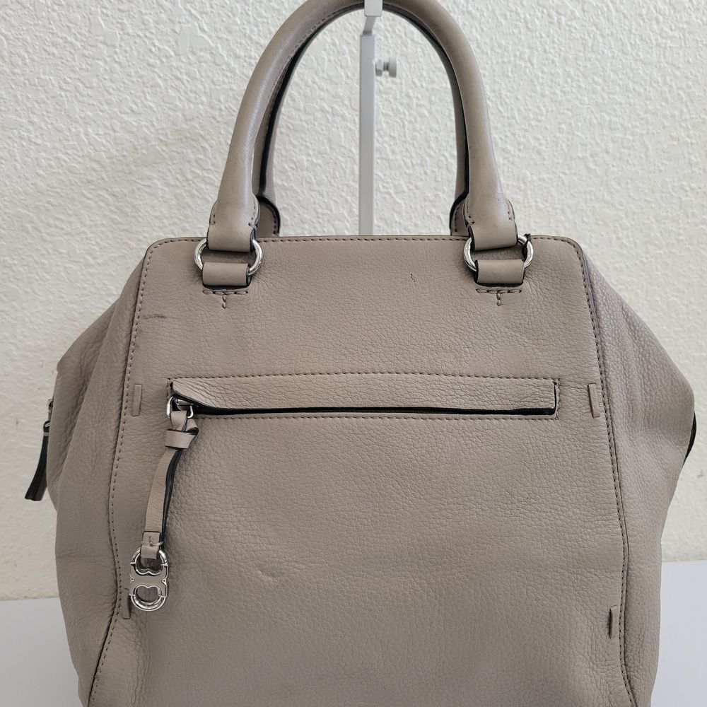 Tory Burch Pebbled Leather Satchel